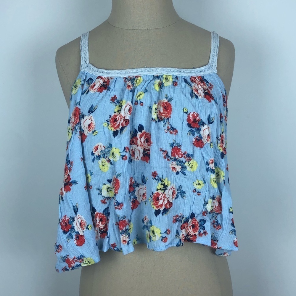Miley + Molly Floral Tank Top S